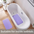 Yanzifly Bathtub Mat Non Slip Bath Mat - Image 5