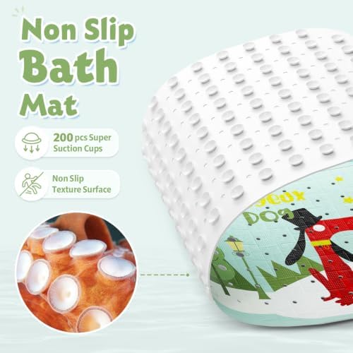 XIYUNTE Bath Mat for Tub Non Slip Bathtub Mat Non Slip 40x16 Baby Bath Mat - Image 3