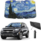 Windshield Sun Shade Umbrella for Car Front Window Sun Visor for Windshield Car by Coricha