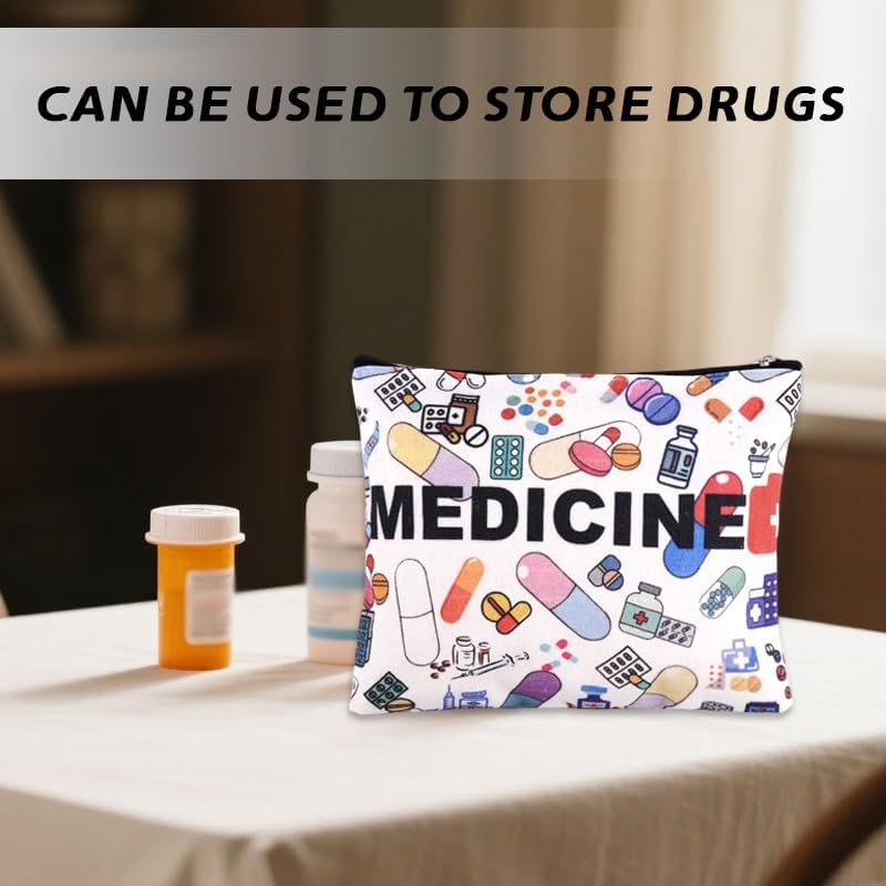 Medicine Bag Zipper Med Storage Bag - Image 4