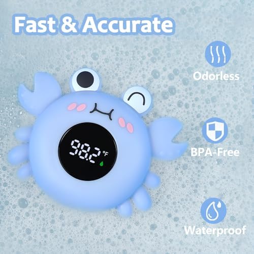 Baby Bath Thermometer Tub Water Temperature Thermometer - Image 2