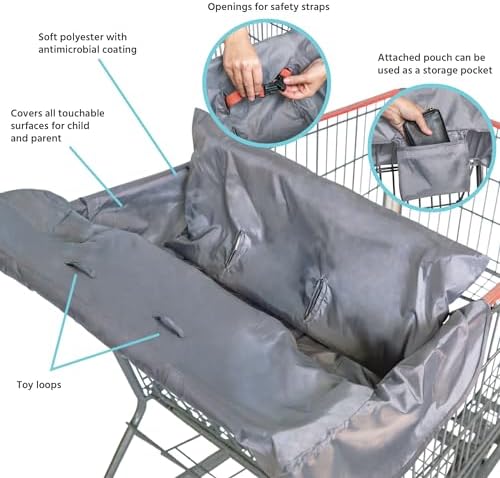 J.L. Childress Universal, Compact Shopping Cart & High Chair Cover - Image 2