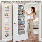 1Pack Over The Door Organizer Large Capacity Hanging Storage Room Organizer - Image 6