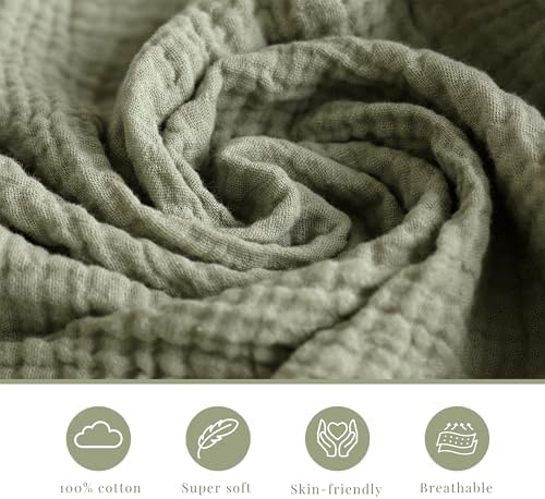 3 Pack Muslin Changing Pad Covers - Image 3