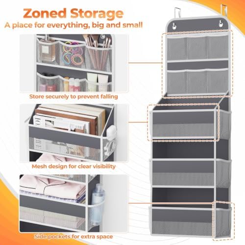 SpaceHacks 5-Tier Over the Door Organizer - Image 3