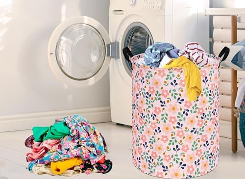 MAIZMZ Girls Storage Basket, Room Decor Laundry Hamper, Waterproof Clothes - Image 3