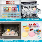 Small Food Containers with Lids - Image 4