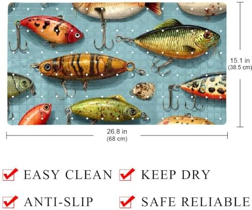 Baby Bath Mat Non Slip 26.8"x15.1" Bathtub Mat - Image 4