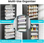 4 Pack Magnetic Baby Bottle Organizer - Image 6