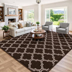 Keeko 6x9 Area Rugs for Living Room, Soft Washable Memory Foam Bedroom Rug - Image 4