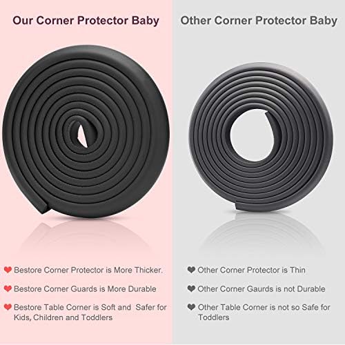 Baby Proofing Edge Corner Protectors, 20.5FT Furniture Table Bumper Guards - Image 3