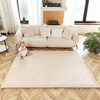 Hakuna Matte CloudSoft Mat for Floor 60" x 80" Beige - Image 2