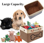 Personalized Dog Toy Storage Basket - Image 3