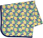 BapronBaby Pineapple Stripes Waterproof Splash Mat Catch All Floor Cover - Image 2