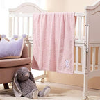 CREVENT 2Pcs 30''X40'' Cute Cozy Fluffy Warm Baby Blankets - Image 3