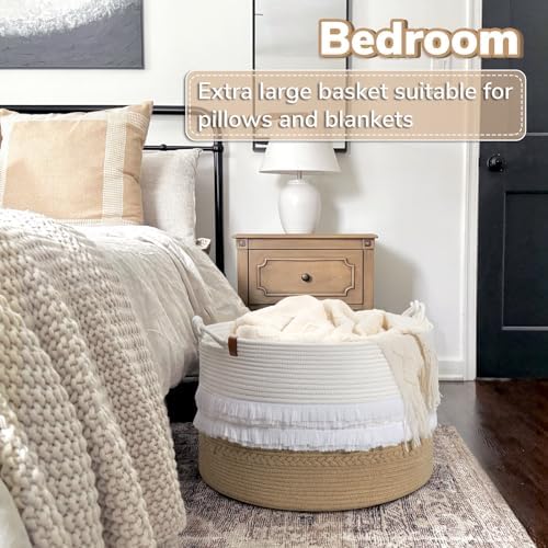 CherryNow Large Wicker Laundry Basket - Image 3