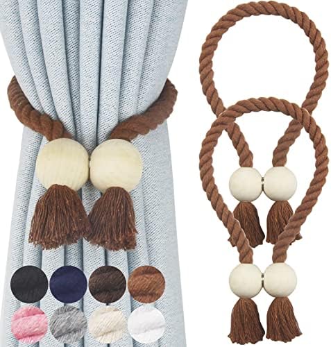 Magnetic Curtain Tiebacks Decorative Tie Back Drapes Holdbacks Nieffeiy by CurtianTiebacks