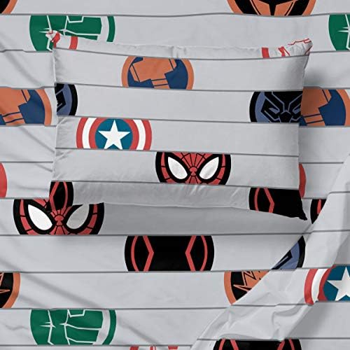 Jay Franco Marvel Avengers 5 Piece Twin Comforter Set, Bed in a Bag - Image 5