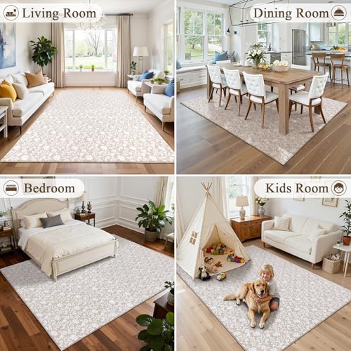 Vaukki 5x7 Area Rug for Living Room - Image 5
