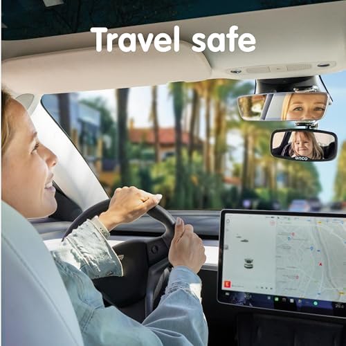 Onco Baby Car Mirror for Forward Facing Seats - Image 6