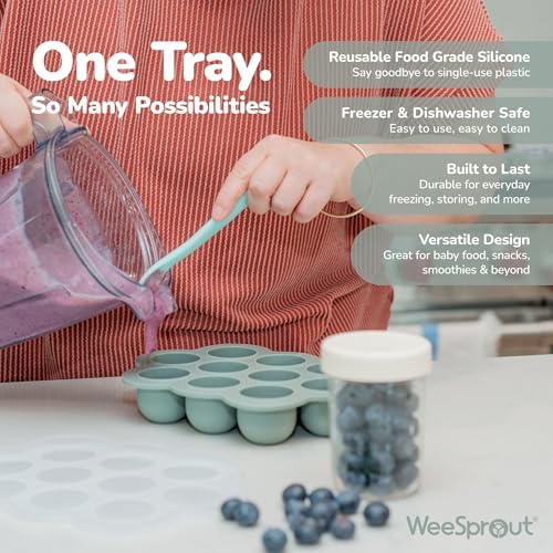 WeeSprout Silicone Freezer Tray - Image 5