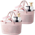 rejomiik 2 Pack Portable Plastic Shower Caddy Basket by rejomiik