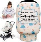 Metplus Baby Car Seat Cover, No Touch Sign Carseat Canopy & Nursing Covers by Metpus