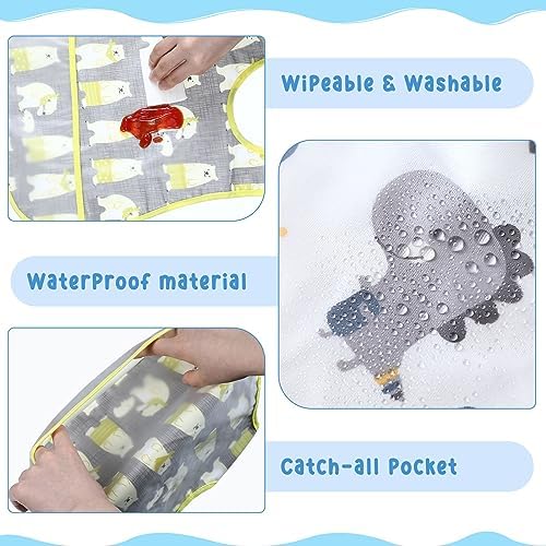 24 Pcs Waterproof Baby Bibs - Image 3