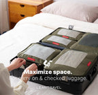 LeanTravel Premium Compression Packing Cubes - Image 5