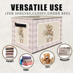Bunny Nursery Storage Bins Basket, Toybox - Image 2