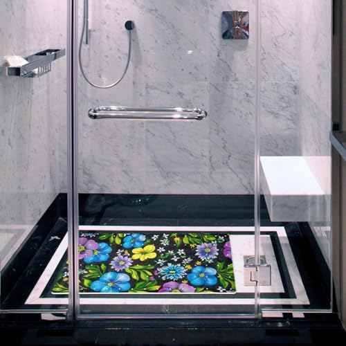 Non Slip Shower Mat Bathtub Mat 15.1x26.8 Inch, Quick Dry Bath Mat - Image 6