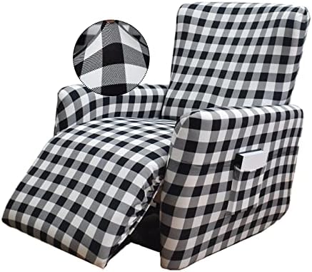 NILUOH Stretch Recliner Covers 4 Piece, Non-Slip Lazy Boy Chair Covers by NILUOH