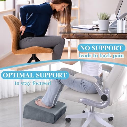 Under Desk Foot Rest, ROYALAY Ergonomic Office Footrest - Image 6