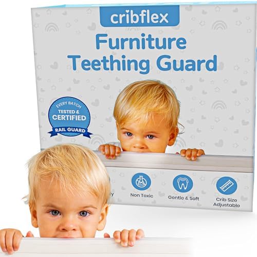 Crib Rail Covers for Teething Furniture Edge Protector for Baby by Unknown