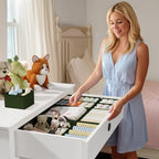 DIMJ Drawer Organizer Clothes 18 Pack - Image 2