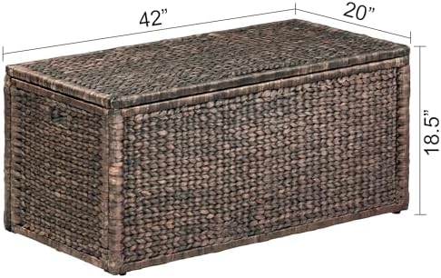 eHemco Wicker Storage Trunk - Image 5