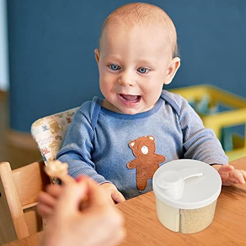Accmor Baby Formula Dispenser On The Go, Non-Spill Rotating Four-Compartment - Image 7