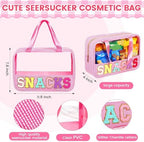 Sanwuta 1 Pcs Clear Seersucker Snacks Bag - Image 2