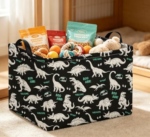 Rectangle Storage Basket, Collapsible Storage Bin, Books Box, Gift Basket - Image 4