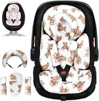 TinlyFinly Infant Car Seat Insert by TinlyFinly