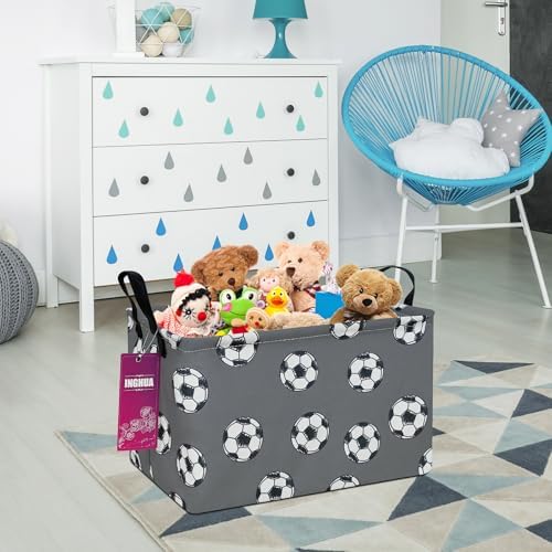 Rectangular Football Storage Basket - Image 3