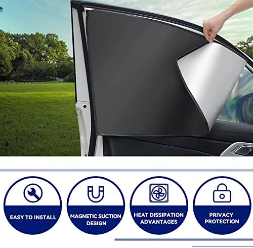 NTNEV Car Side Window Sun Shades, Shades - Image 4