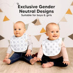 KeaBabies 8-Pack Organic Baby Bibs - Image 6