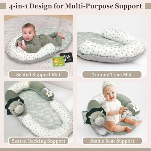 Foryoomi 4 in 1 Tummy Time Mat - Image 3
