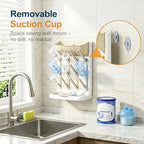 GoMaihe Baby Bottle Drying Rack: Space Saving Vertical Bottle Dryer Holder - Image 5
