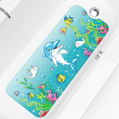 XIYUNTE Bath Mat for Tub Non Slip Bathtub Mat Non Slip 40x16 Baby Bath Mat - Image 2