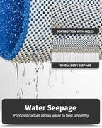 Non-Slip Bathtub Mat, 17x 30 Inch, Shower Mats - Image 4