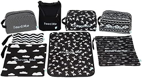 Easy Baby - Diaper, and Supplies - Organizer Pouches and Changing Pad - Change by EasyBaby