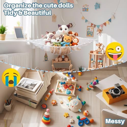 MAQIHAN Stuffed Animal Hammock - Image 5