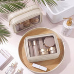 Hsei 6 Pcs Clear Makeup Bags Diaper Bag Organizer Travel Toiletry Bags - Image 4